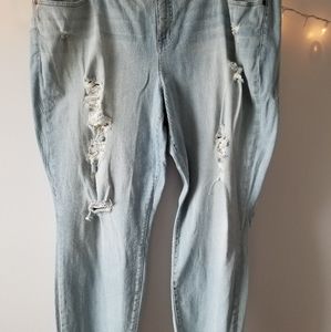 Distressed Skinny Jeans